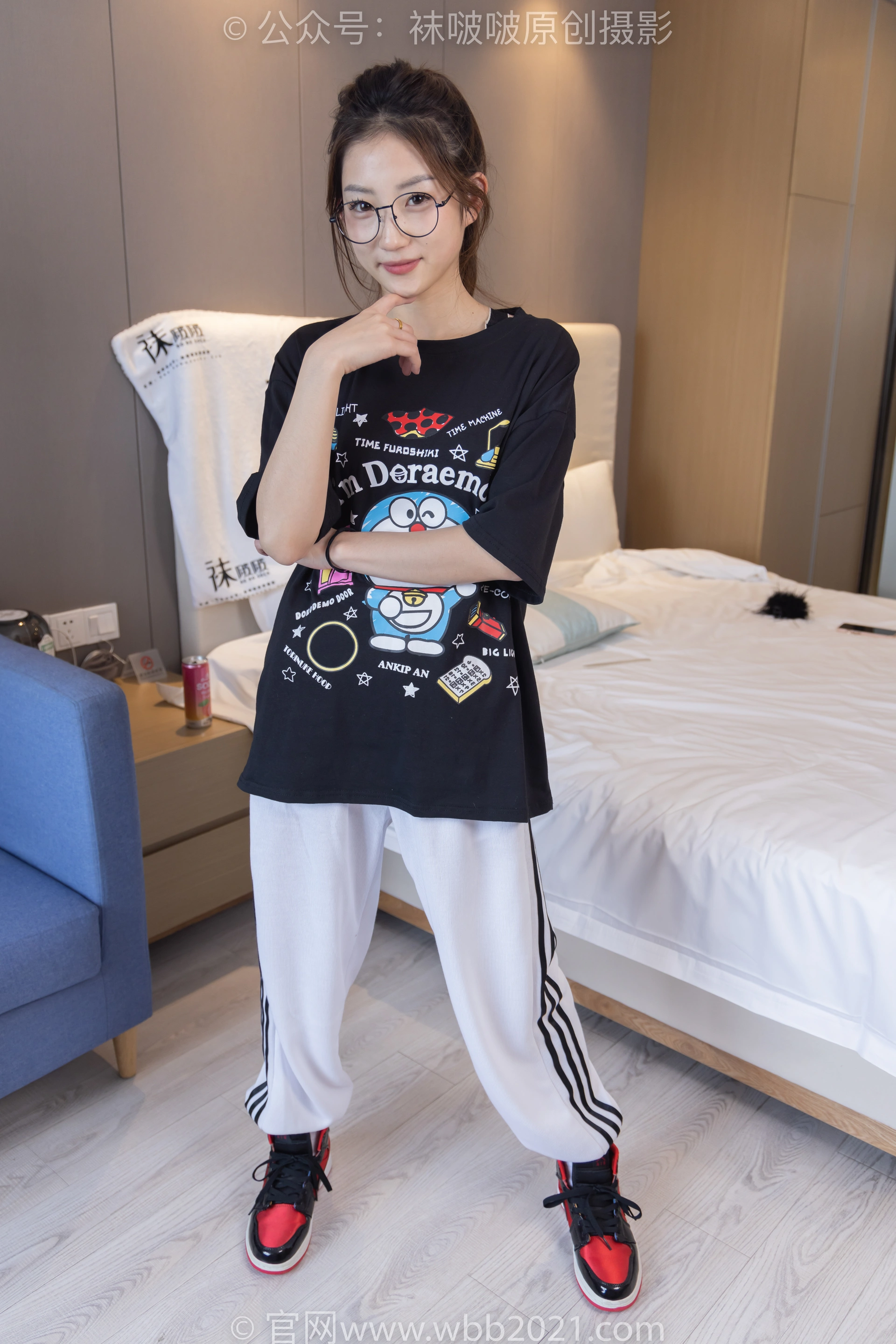 [BoBoSocks袜啵啵] NO.382 小沫-板鞋、白棉袜（花絮版） 3